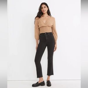 Cali Demi-Boot Jeans in Bayland Wash: Raw-Hem Edition